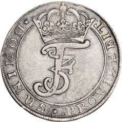 4 Mark Danske - Frederik III Motto on obverse, type III