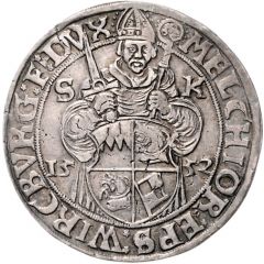 1 Thaler - Melchior Zobel of Giebelstadt