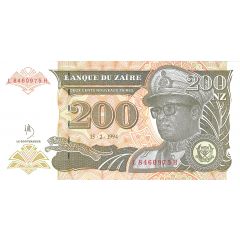200 Nouveaux Zaïres