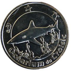 Monnaie de Paris Tourist Token - Océarium du Croisic Le requin gris