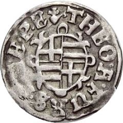 3 Kreuzers - Theodore of Fürstenberg