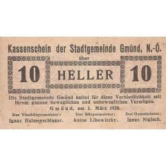 10 Heller Gmünd