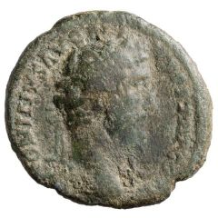 As - Antoninus Pius IMPERATOR II S C, Salus