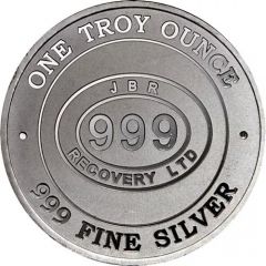 1 oz JBR Silver Round