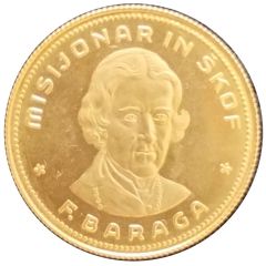 Medal - Great men od Slovenia Friderik Baraga