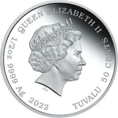50 Cents - Elizabeth II Baby Tiger
