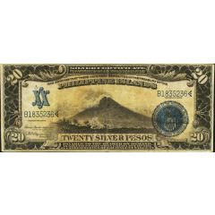 20 Pesos Mountain, Silver certificate