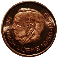 Bundespräsidenten Heinrich Lübke