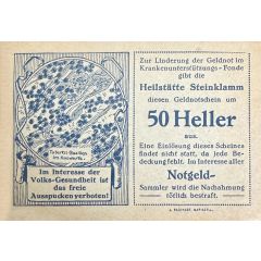 50 Heller Steinklamm