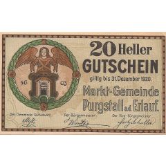 20 Heller Purgstall