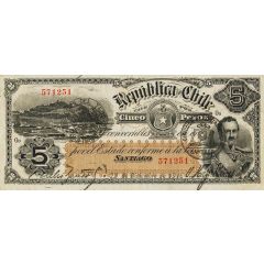 5 Pesos W&S print