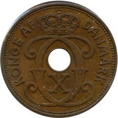 2 Øre - Christian X