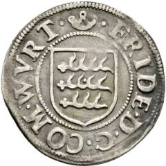 2 Kreuzers - Frederick I