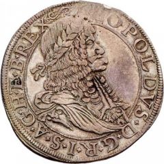 1/2 Thaler - Leopold I Vienna