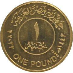 1 Pound Diamond Jubilee of Faculty of Medicine- Ain Shams University