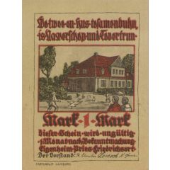 1 Mark Baugenossenschaft Eigenheim