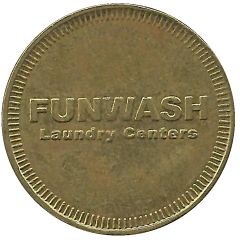 1 Dollar Laundry Token - Funwash Laundry Centers