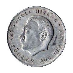 Nazi Party Voting token - Parliamentary elections of September 14