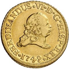 2 Escudos - Fernando VI