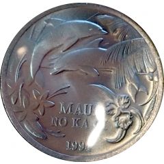 1 Maui Trade Dollar