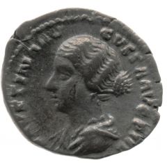 Denarius - Faustina the Younger PVDICITIA, Pudicitia
