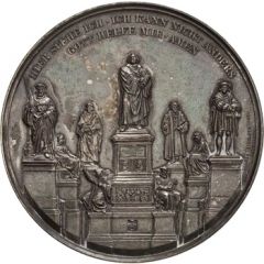 Medal - Establishment of the Luther monument Worms