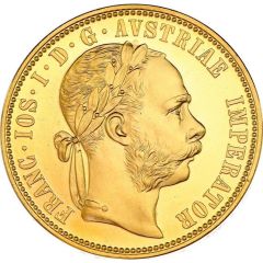 1 Florin - Francis Joseph I Pribram Mine, Restrike