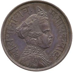 Pattern Rupee - Gaekwar Copper
