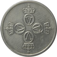 25 Øre - Olav V