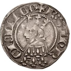 2 deniers coronat - Charles II
