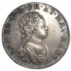 1/4 Ecu with three crowns - Louis XV