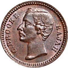 1/4 Cent - Charles J. Brooke Rajah