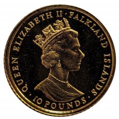 10 Pounds - Elizabeth II - Ship Desire