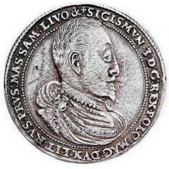 10 Dukatów / Portugał koronny - Sigismund III Vasa Kraków / Wilno mint