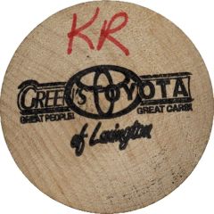 Wooden Nickel - Green`s Toyota of Lexington Lexington, Kentucky