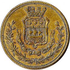 Token Blazon of Paris / Royal arms of the United Kingdom