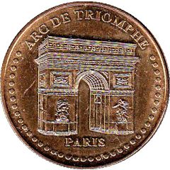 Monnaie de Paris Tourist Token - Paris Arc de Triomphe