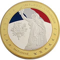 Medal - Les piliers de la République Marianne