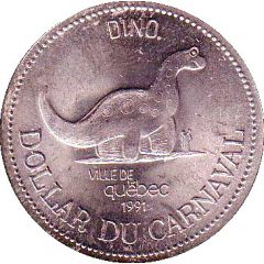 2 Carnaval Dollars - Quebec