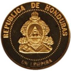 1 Lempira Central Bank