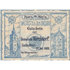 20 Heller Vorchdorf