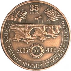 Havasu Dollar - London Bridge Rotary Club - Hoover Dam Lake Havasu City, Arizona