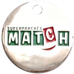 Jeton de chariot - Supermarchés MATCH