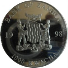 1000 Kwacha Princess Diana - Pattern