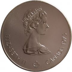 5 Dollars - Elizabeth II Swimming