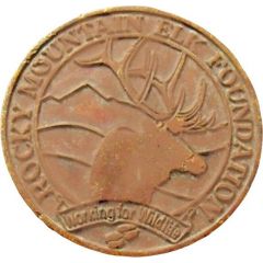 Medal - Rocky Mountain Elk Foundation Troy, Montana