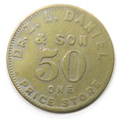 50 Cents - Dr. Z. L. Daniel and Son Gary, Texas