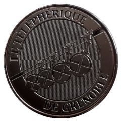 Token - Memodaille - Collection Top of Europe Grenoble-Bastille cable car