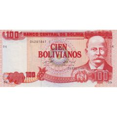 100 Bolivianos Moreno, Series A-C