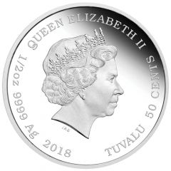 50 Cents - Elizabeth II English Bulldog